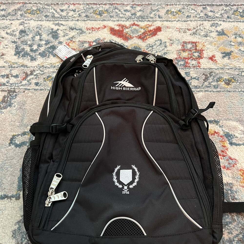 High Sierra Swerve Backpack in Black